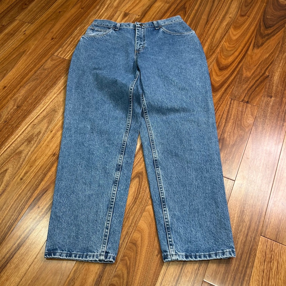 Vintage Gitano Jeans High Waisted Straight Leg Denim 14 Petite 90s mom jeans
